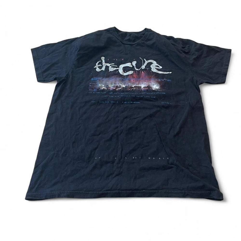 The cure tour 2023 black shirt size large